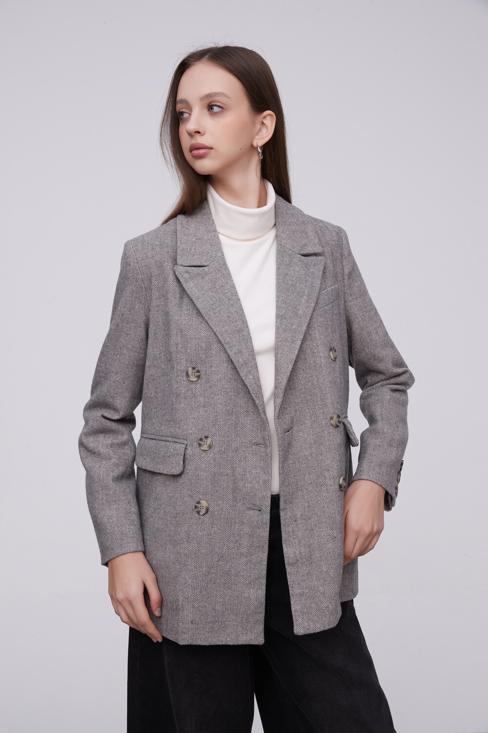 Blazer Darna Gris Medio