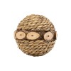 ESFERA RATAN BEIGE DET TRONCO 10CM Unica