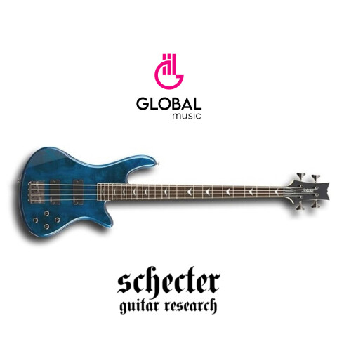 Bajo Eléctrico Schecter Stiletto Extreme 4 Activo Azul Bajo Eléctrico Schecter Stiletto Extreme 4 Activo Azul