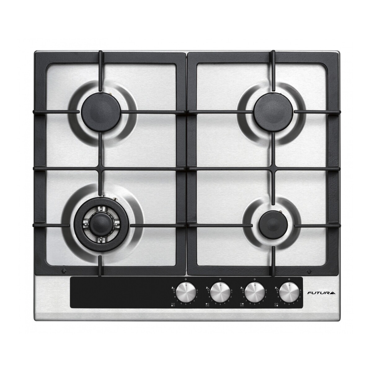 Anafe 4 Hornallas A Gas Inox Futura Futag600x4 