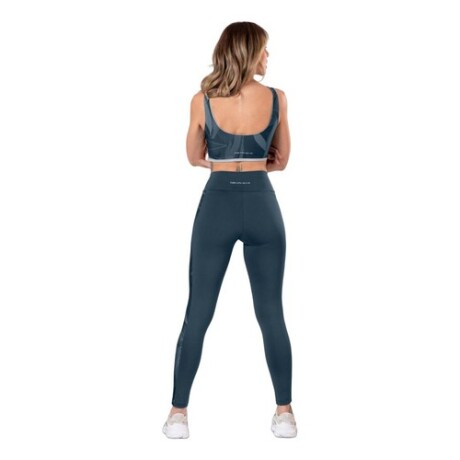 Top deportivo para dama Graphene Gris con Diseño Top deportivo para dama Graphene Gris con Diseño