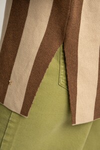 Sweater Rayado Mocha