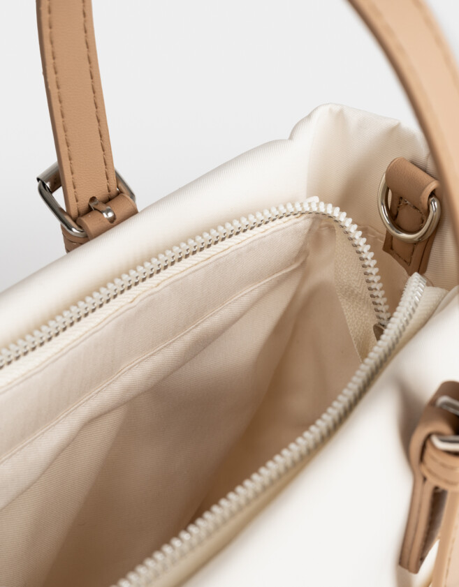 Bandoleras Special Price Cartera City Special Price - Blanco Crudo