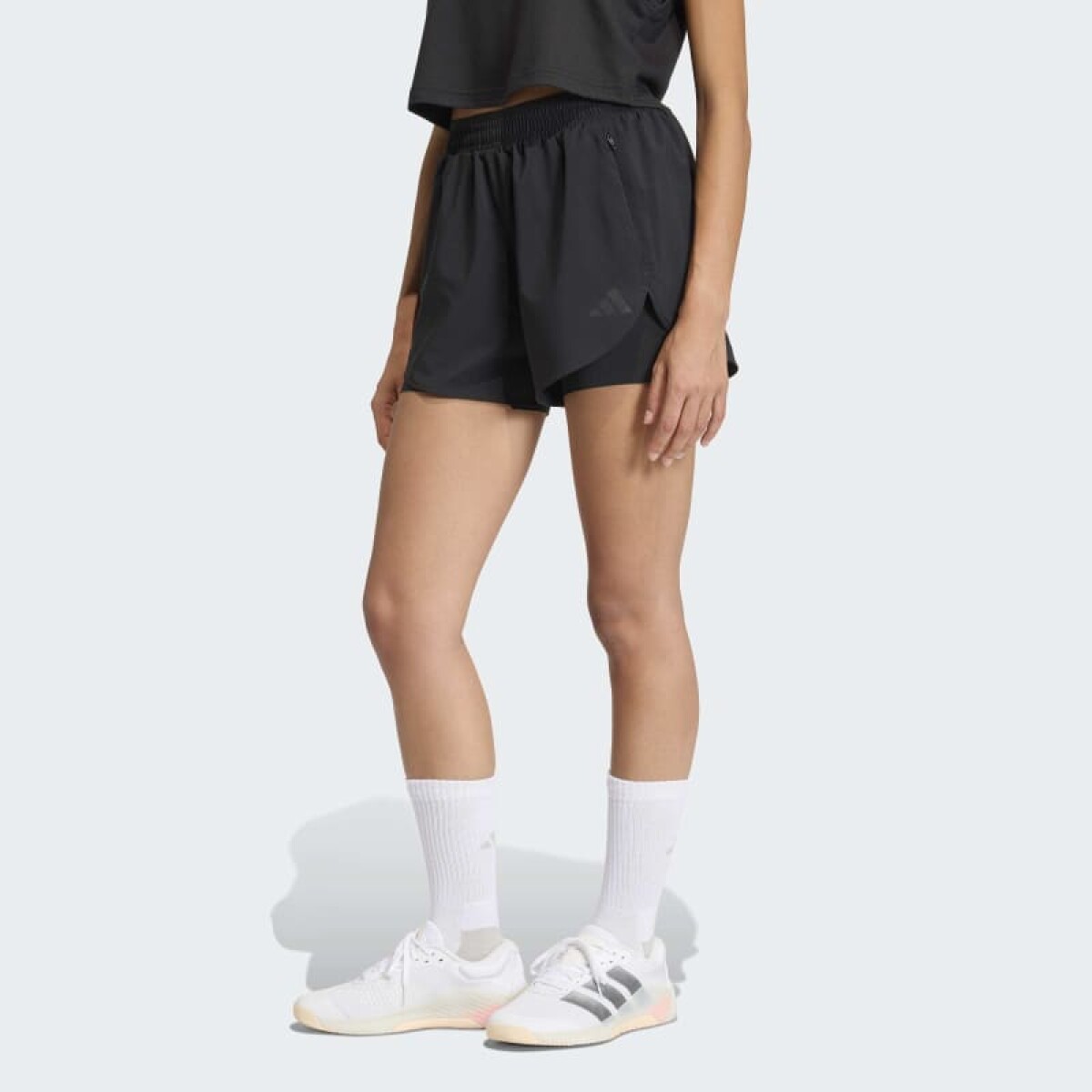 Short Adidas D4T Workout Go To 2 en 1 - Negro 