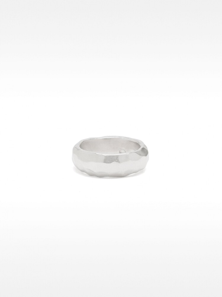 Anillo Irregular - Plata De Ley 925 plateado