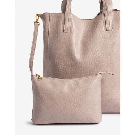 Shopper Con Doble Asa Rosa Viejo