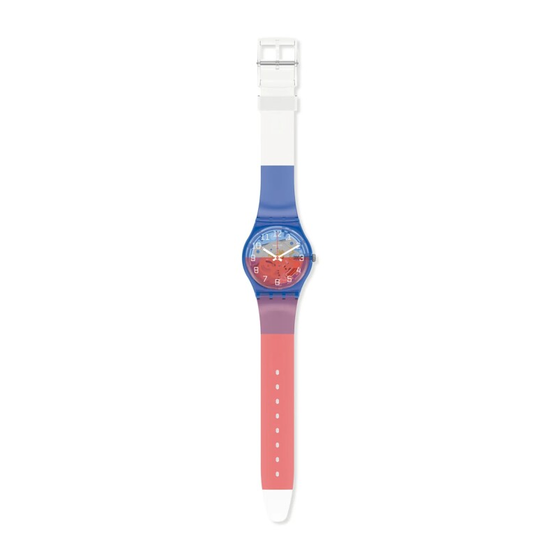 Reloj Swatch GN275 de silicona multicolor Multicolor