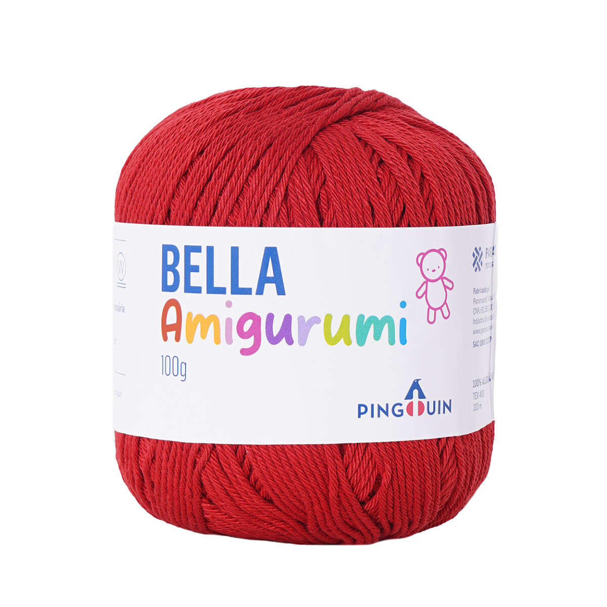 bella amigurumi - morango 