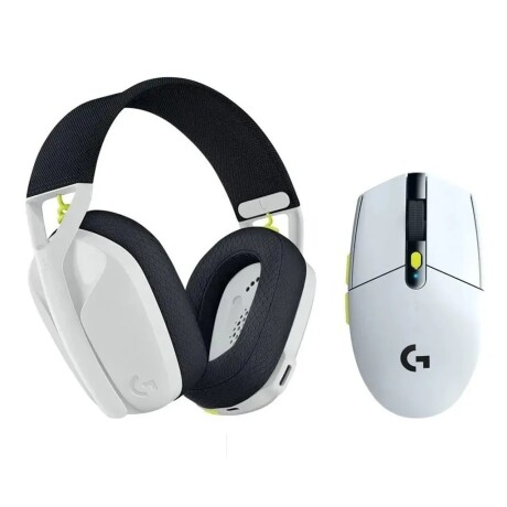 Auriculares Inalámbricos LOGITECH On-Ear + Mouse Inalámbrico - White Auriculares Inalámbricos LOGITECH On-Ear + Mouse Inalámbrico - White