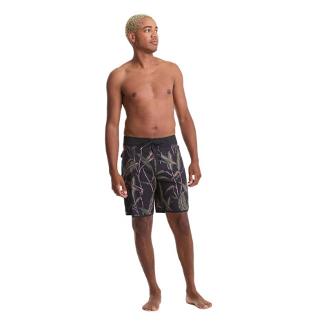 Boardshort Volcom Abg Encounter Scallop Mod 19 Negro