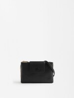Bolso Bandolera Doble negro