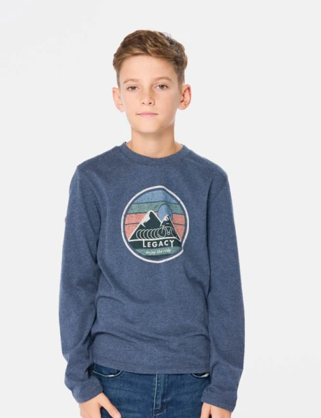 REMERA ESTAMPADA Azul
