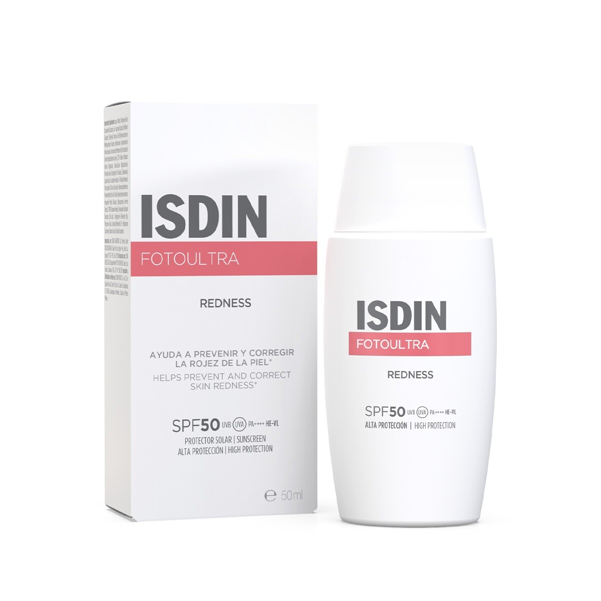 Protector Solar Isdin Foto Ultra Redness Fps 50. 50 Ml 
