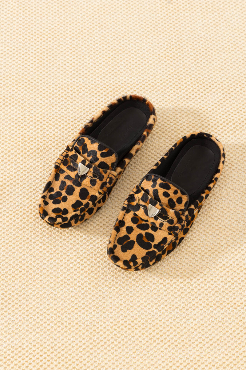 MOCASIN ANIMAL Leopardo