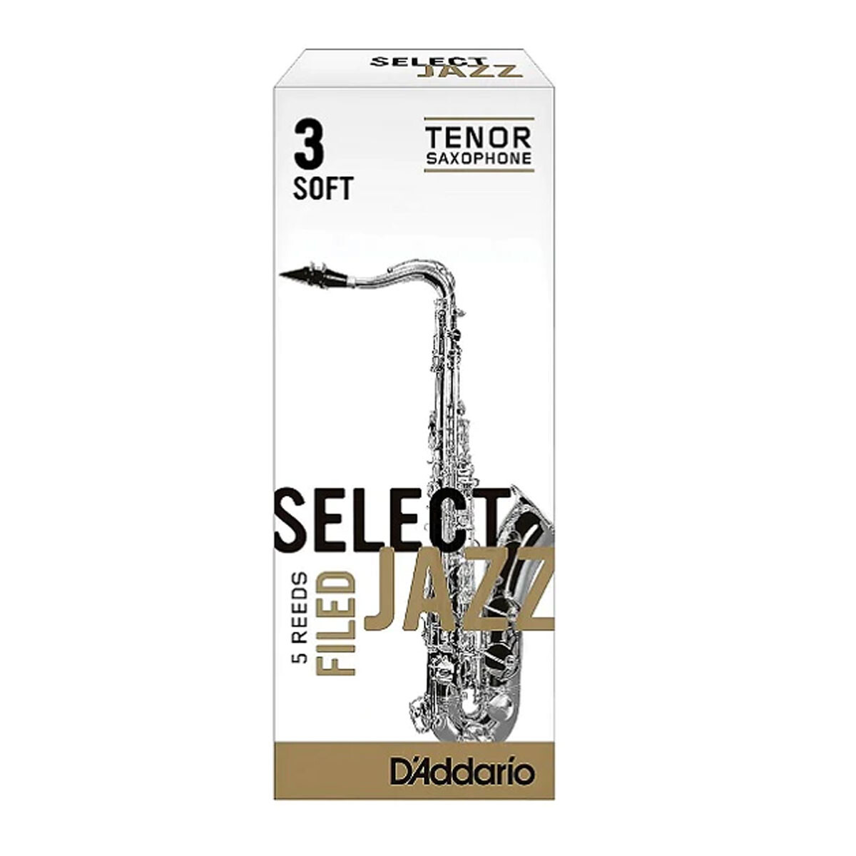 Caña Saxo Tenor/rico Select Jazz 3s Filed 