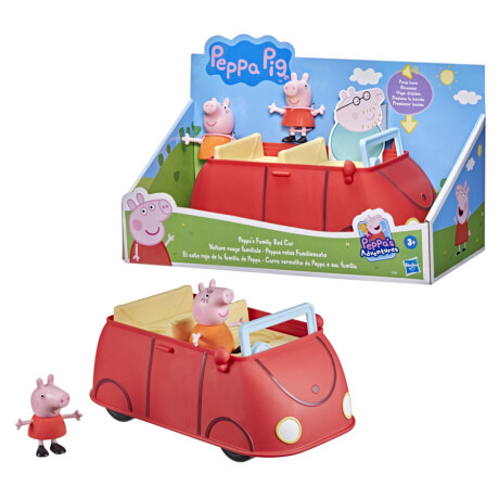 Figuras Peppa Pig la Familia de Cerditos Viajando 001