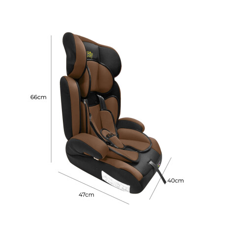 Silla De Auto 3 en 1 Bebé Expert Kids Ragnar + Set Marron