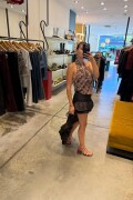 Falda Soren MARRON