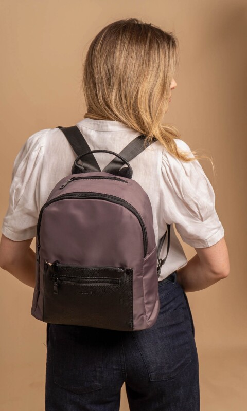 MOCHILA ORQUIDIA CHOCOLATE