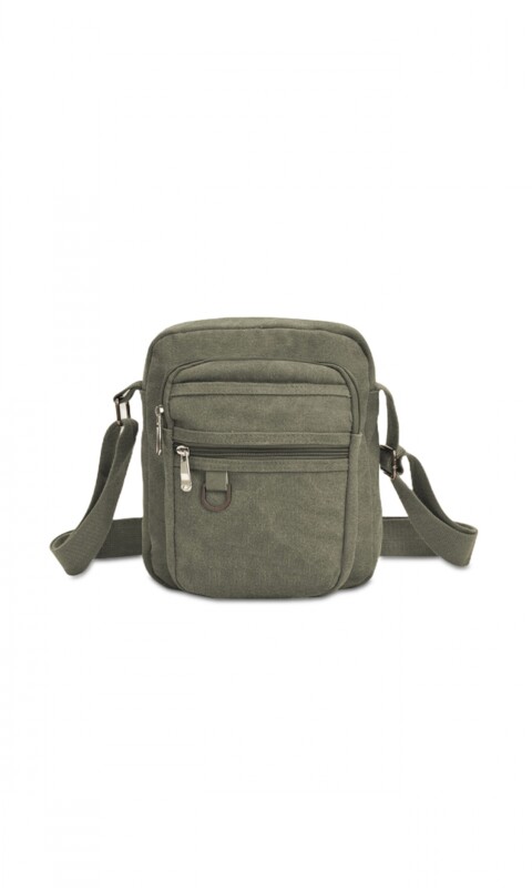 MORRAL CANVAS ELBRÚS VERDE MILITAR