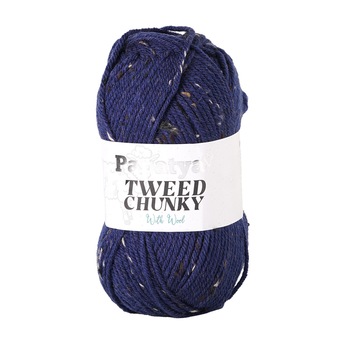 tweed chunky - naval 
