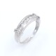 Anillo En Oro 18K Blanco Y Brillantes Anillo En Oro 18K Blanco Y Brillantes