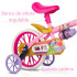 Bicicleta Princesa Disney Rodado 12" Nathor 51015 BICICLETA PRINCESAS RODADO 12 51015