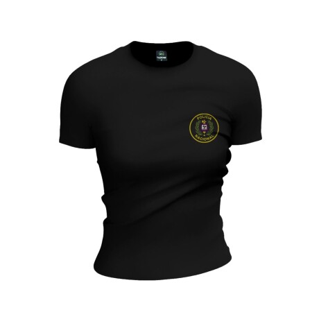 Remera manga corta dama Policía Nacional Negro