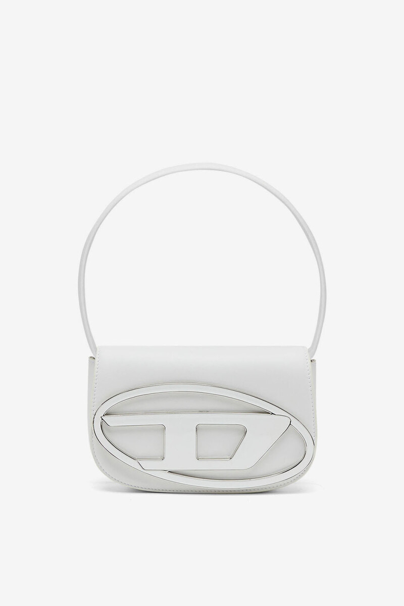 BOLSO 1DR TEJIDO BRILLANTE Blanco