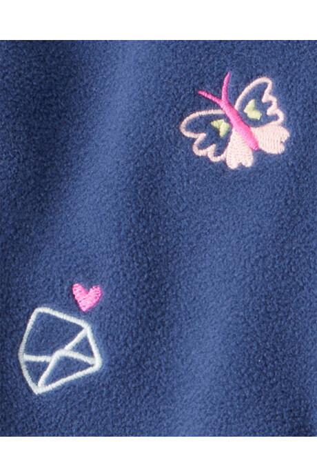 Set tres piezas, campera de micropolar, pantalón y body de algodón Sin color