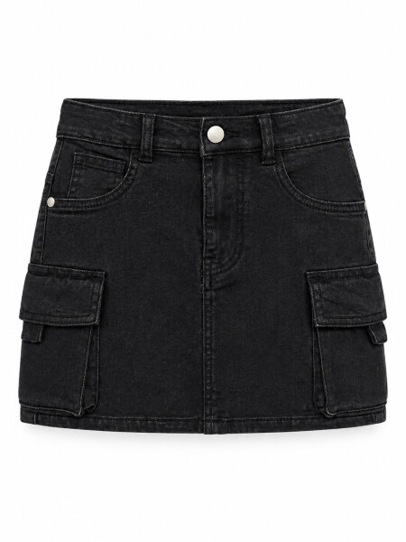 SHORT POLLERA PETRA NEGRO