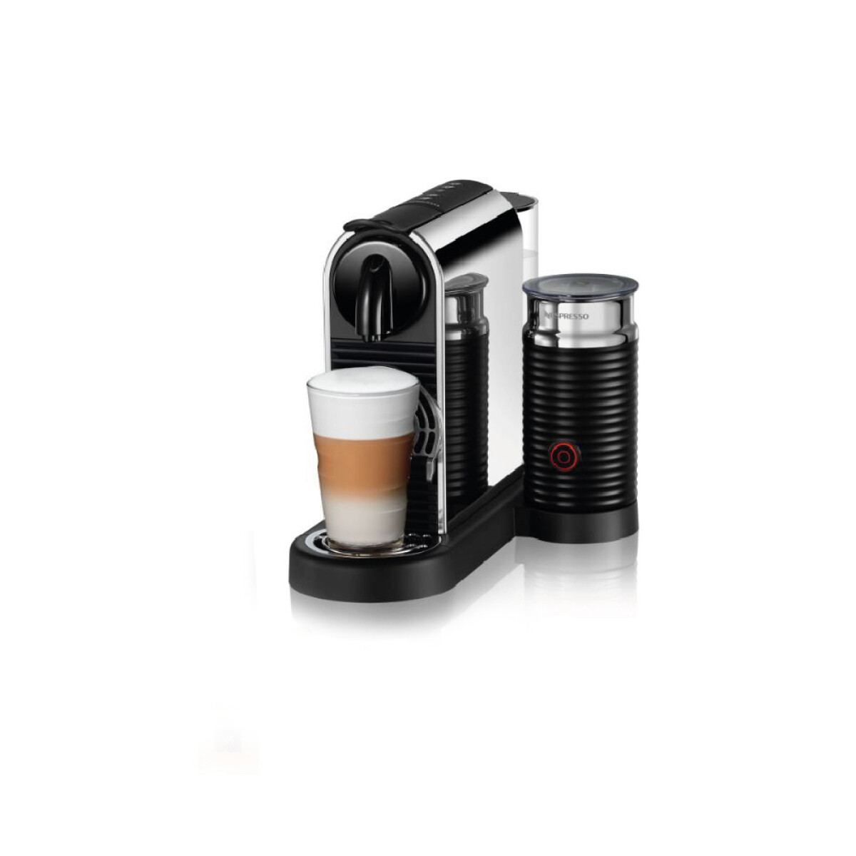 Cafetera Nespresso Citiz Platinum Y Milk CITIZD145 + Cápsulas de obsequio 