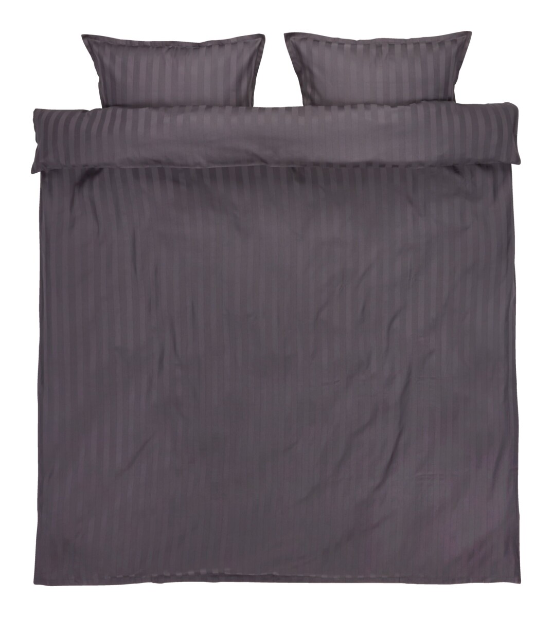 Juego funda nórdica satén NELL 240x220 gris osc 