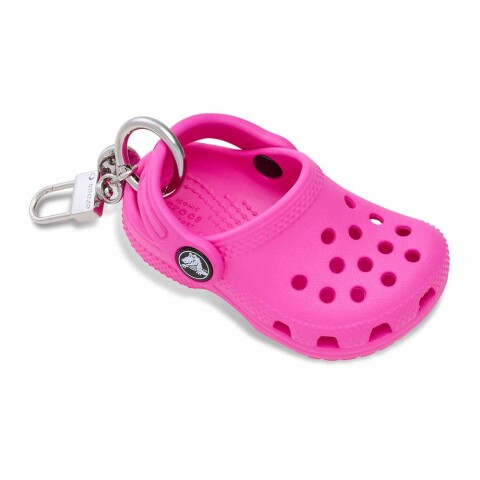 Llavero Crocs Classic Clog Bag Charm Unisex Pink Crush
