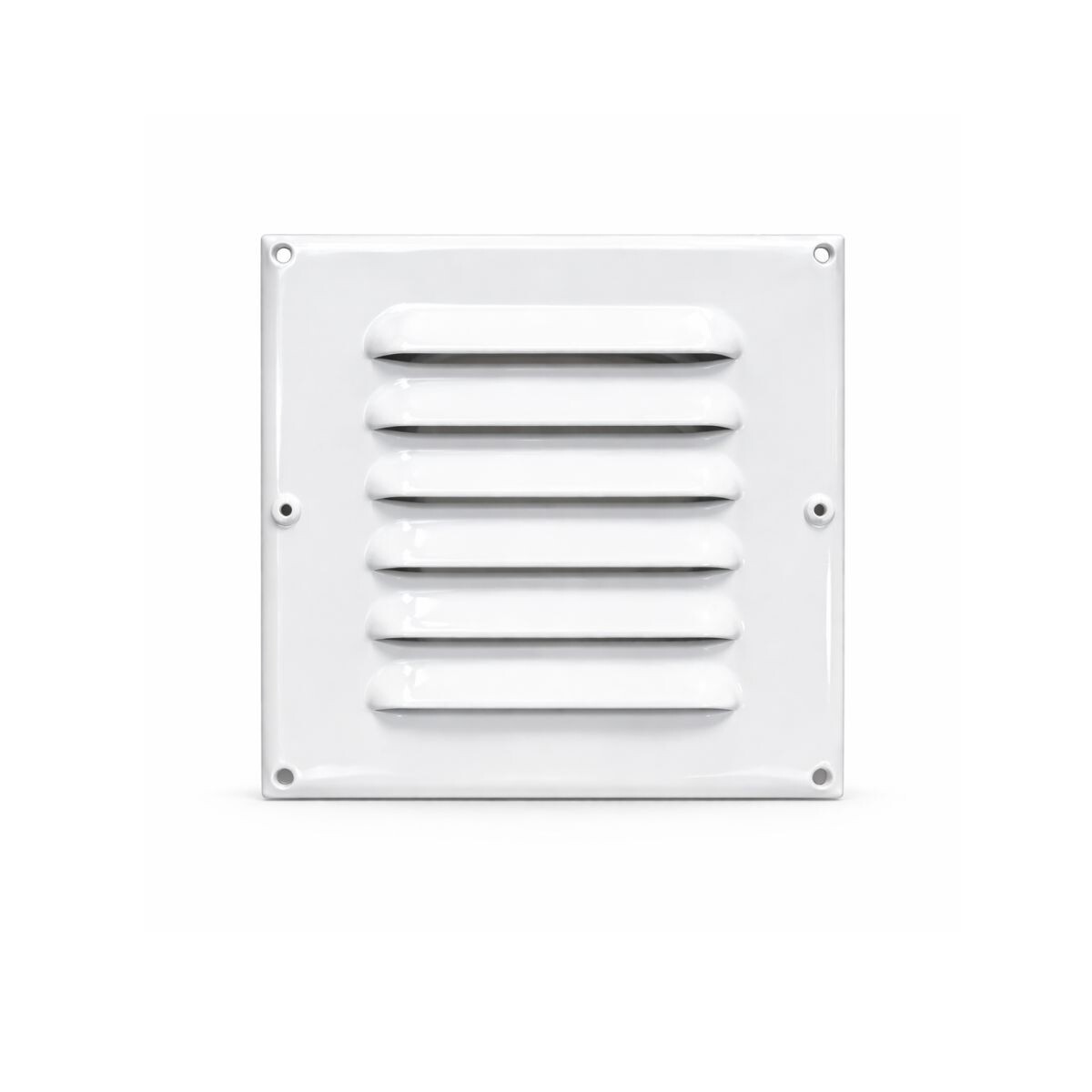 Rejilla Ventilación Metálica 10x10 Tubo Corto 100 C/orificio 