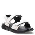Sandalias de Niña MINI Miss Carol SEMIC con dos velcros Blanco