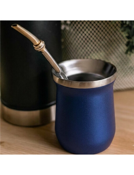 MATE 230ML ACERO INOXIDABLE AZUL JEAN MATE 230ML ACERO INOXIDABLE AZUL JEAN