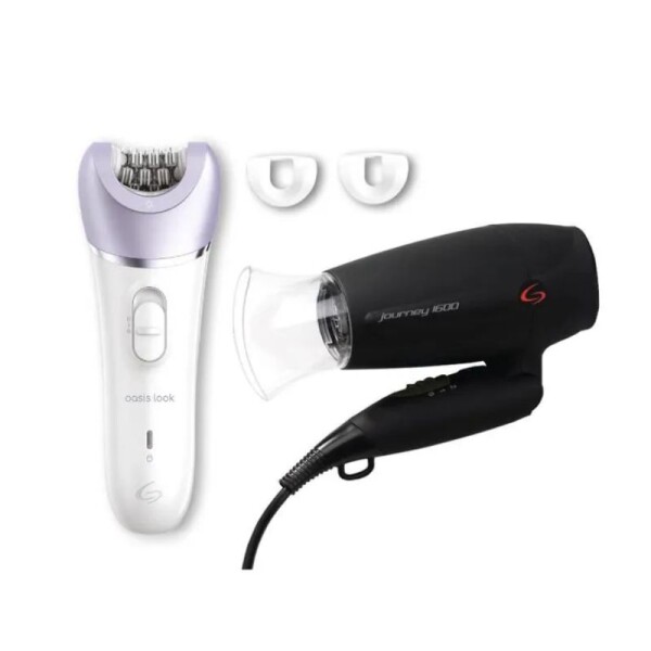 COMBO GA.MA DEPILADORA OASIS + SECADOR JOURNEY TRAVEL COMBO GA.MA DEPILADORA OASIS + SECADOR JOURNEY TRAVEL