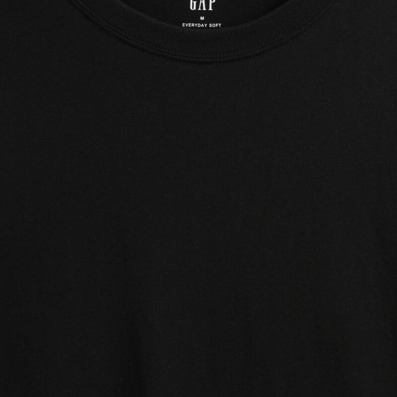 V-LS EVERYDAY SOFT CREW - SOLID BLACK