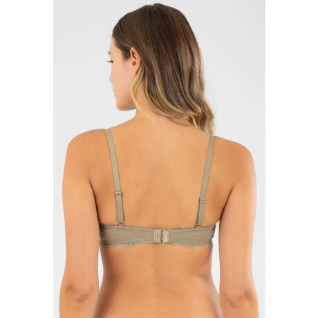 Soutien preformado gladiolo Verde malva