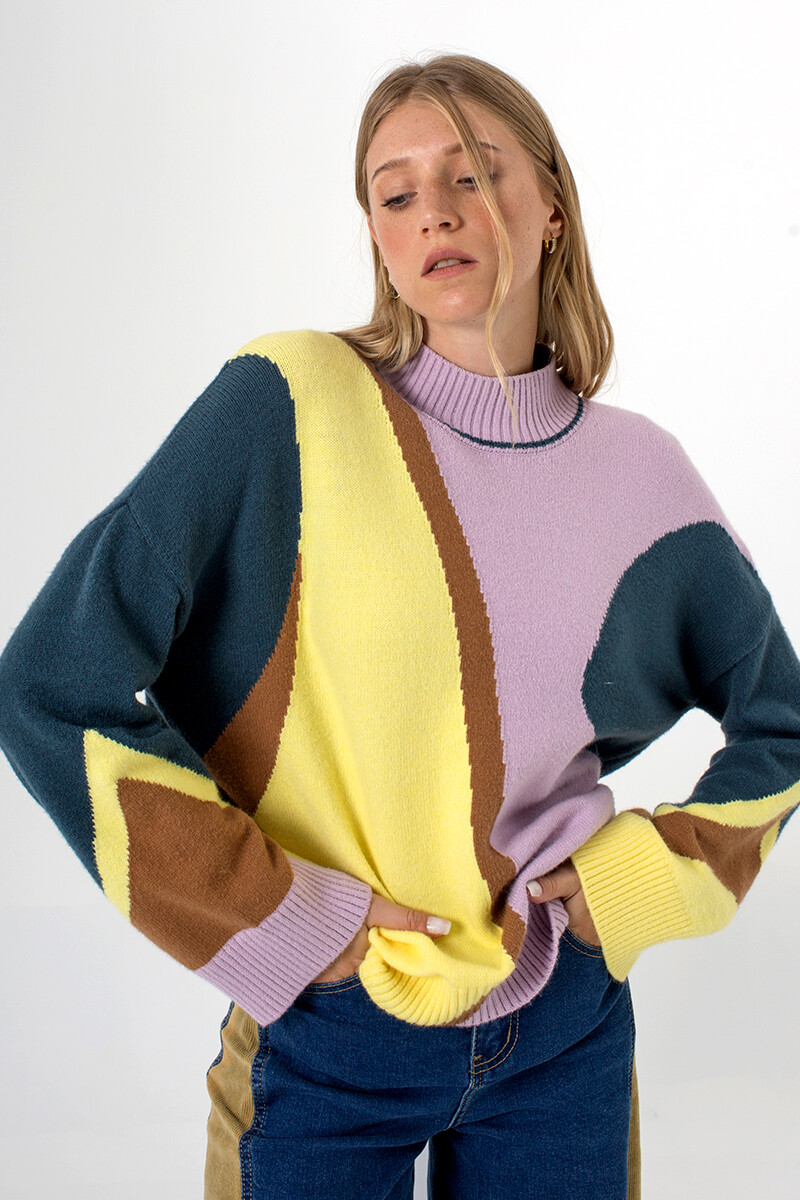 Sweater Nera Amarillo