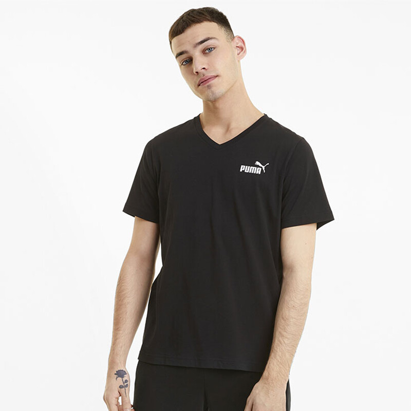 Remera Puma Essentials V Neck Tee Remera Puma Essentials V Neck Tee