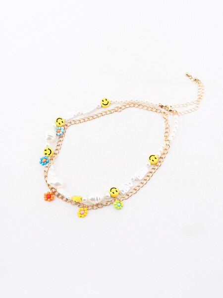 COLLAR SMILE DORADO