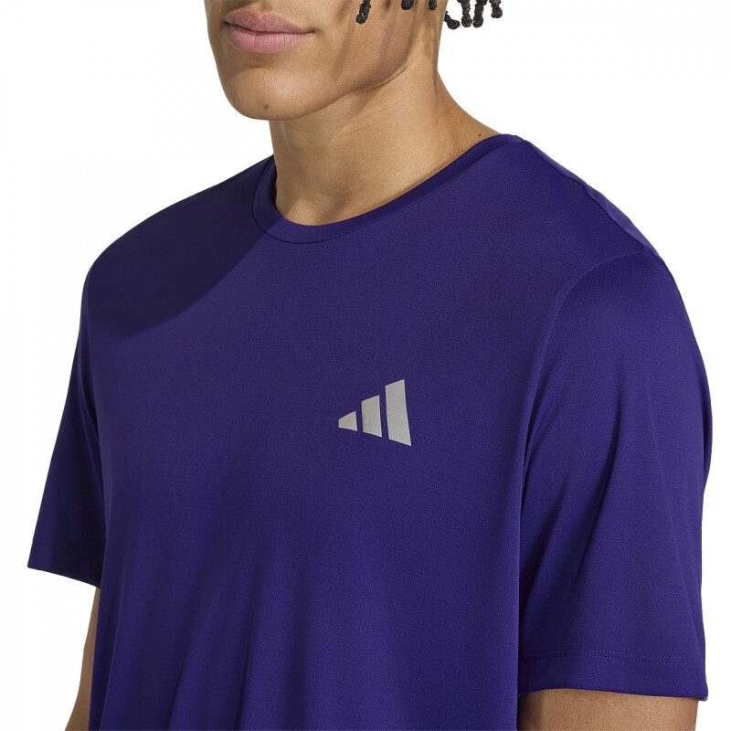 Remera Adidas RUN ESS TEE M Hombre KG3186 Violeta