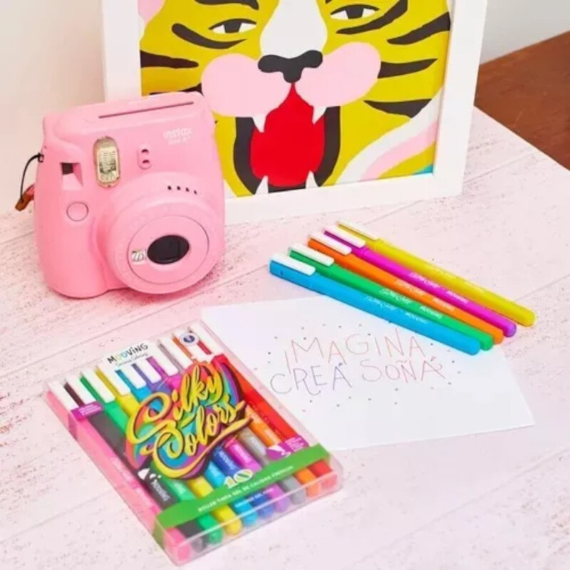 Bolígrafos Gel x10 Colores Mooving Bolígrafos Gel x10 Colores Mooving