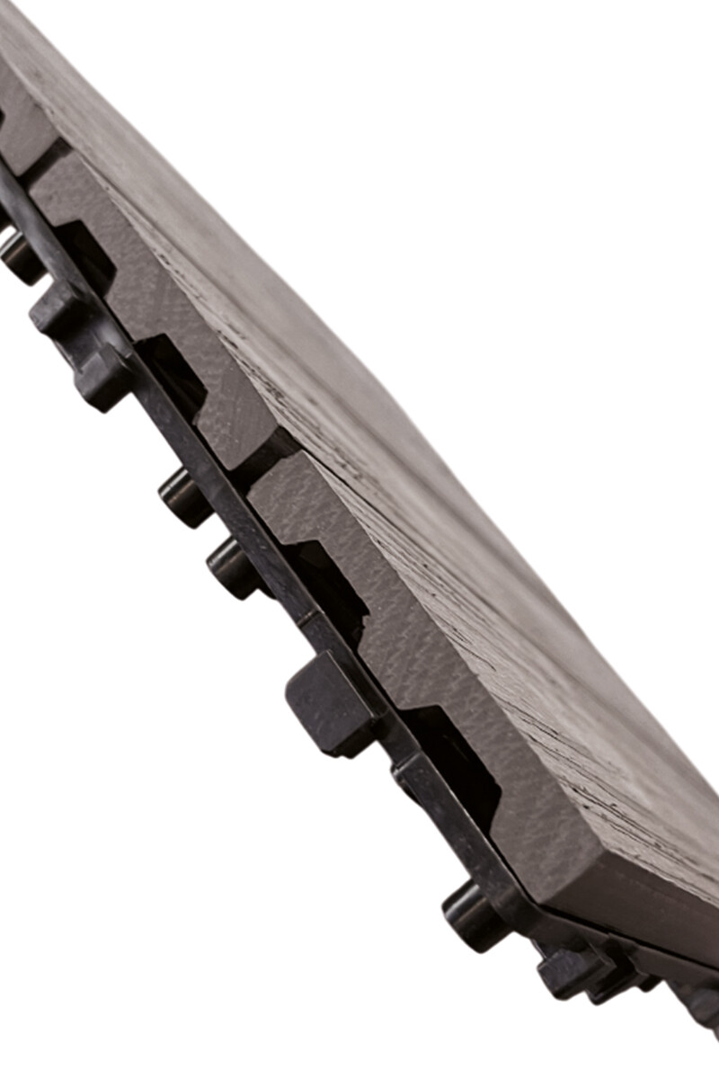 EASY DECK D303 BALDOSA EASY DECK WPC D303-I-Z COFFE 600X300X22MM