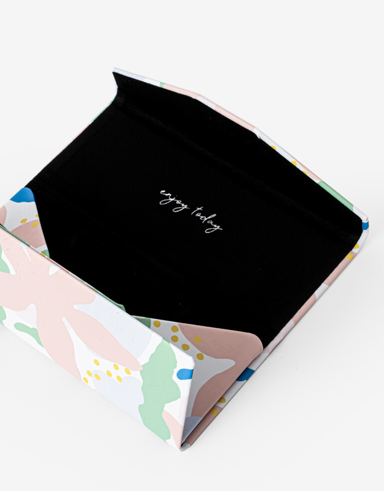 Estuches Anteojos Estampado Estuche Anteojos Plegable Enjoy Today - Estampado Flores