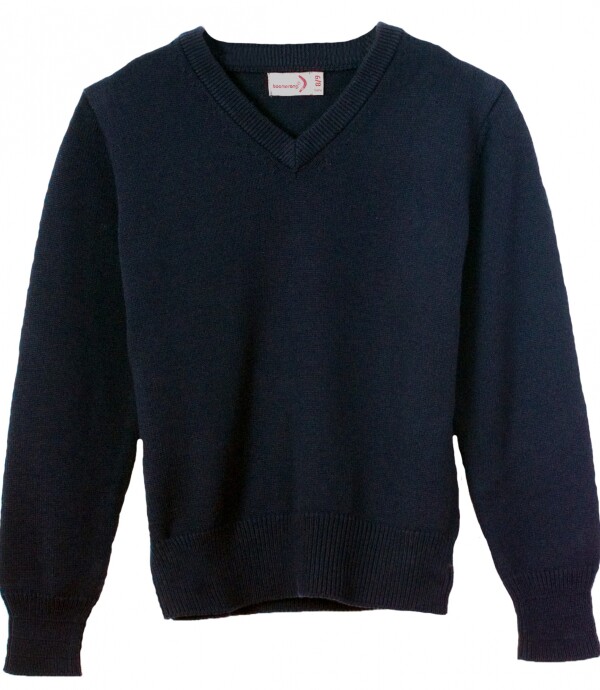 Sweater escote V Navy