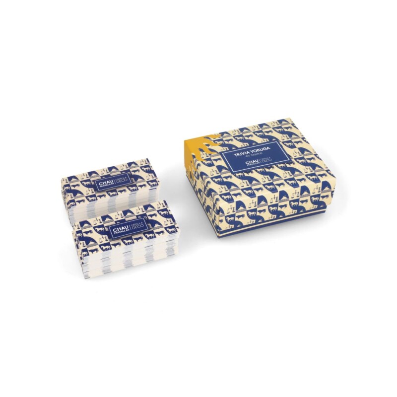 Juego de cartas edición Deco "Trivia Yoruga" +18 Juego de cartas edición Deco "Trivia Yoruga" +18