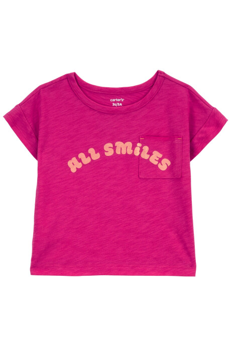 Remera de algodón, manga corta, estampada Remera de algodón, manga corta, estampada